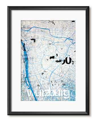 Würzburg WUE 06 Stadtplan